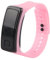 Wasserdichte LED-Armbanduhr mit Sport-Silikonband, Digitale 12-Stunden-Anzeige, Elektronische Uhr, Ideal für Outdoor-Sport, Smart Armbanduhr mit Sicherheitsverschluss für Frauen und Kinder – Rosa