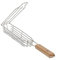 Esschert Design Grill - Gemüsehalter Camping Lagerfeuer Kamin Grill Holz Korb