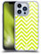 Head Case Designs Verde Lime Neon Zigzag Custodia in Gel [Protezione di Grado Militare] Compatibile con Apple iPhone 13 PRO E Compatibile con MagSafe