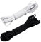 Cuerda elástica de 20 m, cuerda elástica de 3 mm, cuerda elástica redonda, cuerda de goma elástica, cierre de cuerda impermeable y resistente al desgaste, adecuado para camping, cordones, equipos