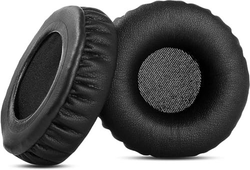 1 Pair of Replacement Ear Pads Cushion Earpads Compatible with Sony MDR-ZX330BT MDR-ZX300 MDR-ZX310 Headset (Black)
