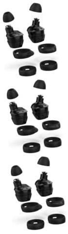 BESPORTBLE 3-teiliges 2019-kopfhörer-abdeckungsset Silikon-spitzenabdeckungen Schwarz Einfach Zu Verwenden