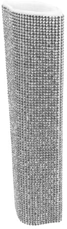 Parliky Diamond Microphone Case Mic Sparkling Sleeve Mic Sleeve Microphone Handle Protector Microphone Rhinestone Sleeve Mic Rhinestone Cover Microphone Decorative Cover Mic Bling Sleeve