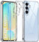 COPIKE Camera Protection for Samsung Galaxy S24 FE 5G Case with 2 Pack Screen Protector, Anti-Scratch Shockproof Protection, Slim Anti-Yellowing Samsung S24 FE Phone Case, Clear