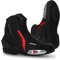 ASPIDEX Uomo Stivali da Moto in Pelle Sportivi Scarpe da Moto con Suola in Gomma Nera Stivali Comodi in Pelle da Motociclista (Rosso, EU 41)