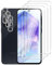 Dlxiks 3+3 Pezzi Vetro Temperato per Samsung Galaxy A55 5G,Installazione Facile,9H Durezza,Pellicola Prottetiva Anti Graffio,HD Trasparente,Vetro Protettivo per Samsung Galaxy A55 5G
