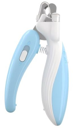 YXthognyx Cat Nail Clippers with Safety Guard - LED Lights (Blue), Suitable for Cats, Guinea Pigs, Rabbits, and Dogs