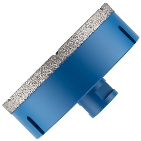 110mm Diamond Hole Saw Drill Bit With M14 Shank For Angle Grinders | For Porcelain Tiles Ceramic Slate Stone Granite Marble Glass. Diamond Core Holesaw / Hole Cutter M14 Thread For Angle Grinder