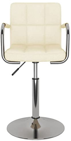 HEFZGDB Esszimmerstuhl Creme Stoff Esstischstuhl Sitzhocker Essstuhl Stühle Küche für Speisesaal Küche Balkon Wohnstube