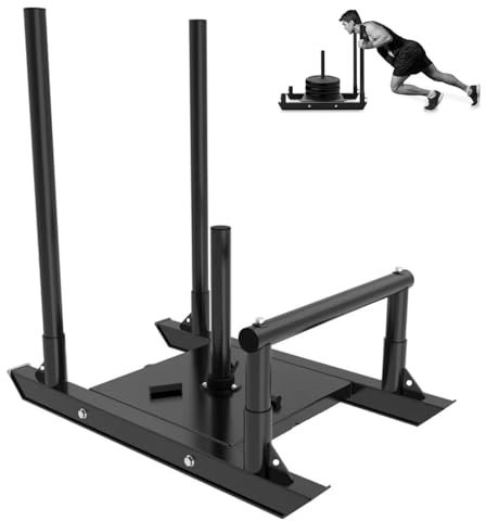 Traîneau Crossfit Cross-Training Training Train de Poids Entraînement Force Vitesse Train Puissance Traîneau Poussée