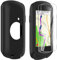Pnakqil Displayschutzfolien aus 2 Stück Gehärtetem Glas+Hülle Kompatibel mit Garmin Edge 1040,Schutzfolie GPS Bike Computer Zubehör für Garmin Edge 1040 9H Härte Gehärtetes Glas Schwarz