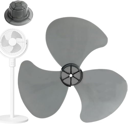 Duroecsain Hélices Ventilador Repuesto | Recambios de Hélice de 3 Aspas para Ventilador - Accesorios Refrescantes Partes para Hogar Casa Interior Exterior
