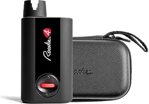 Roadie 4 Accordatore automatico per chitarra con custodia rigida | Accordatura veloce e precisa, metronomo e avvolgicorde integrati | Per chitarre acustiche, elettriche, 12 corde, banjo