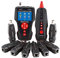 NF-8601W Multi-Functional Network Cable Tester LCD Cable Length Tester Breakpoint Tester with 8 remotes