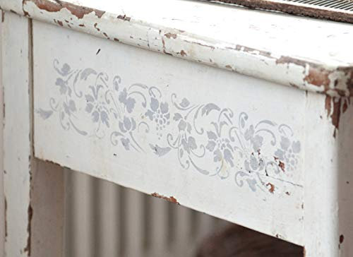 Jeanne d' Arc Living Schablone Stencil Template 'Grape Vines' Vintage Landhaus Shabby French Nostalgie