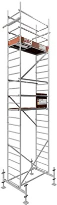 ALTEC Rollfix® 1.0 700 | 7m AH | hvst. Fußplatten | Standardtraverse | Made in Germany | TÜV | belastbar 200kg/m² | Alu | Norm - DIN EN 1004-1 | Baugerüst | Fahrgerüst