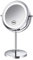 Benbilry LED Lighted Makeup Mirror - 7 Inch 1x/10x Magnifying Touch Control, Double Sided Magnified Vanity Mirror With Stand, Battery Operated (10x Dimmable)