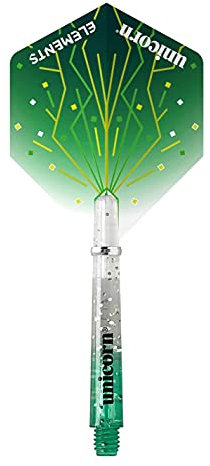 Unicorn Gripper 4 Elements Two-Tone Combo Schaft + Flight, 2-farbig, medium