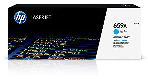 HP 659A (W2011A) Original LaserJet Tonerkartusche Cyan (Kompatibel mit: HP LaserJet Druckern)