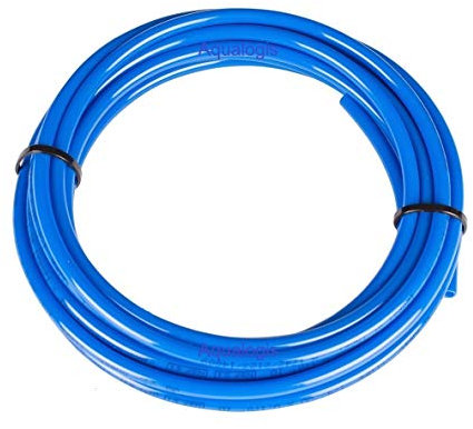 Aqualogis 10m Blue Tube 3/8 Fridge Water Pipe for Air Tubing Revers Osmosis, Vending Machine