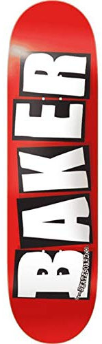 Baker Skateboard Brand Logo White 7.3