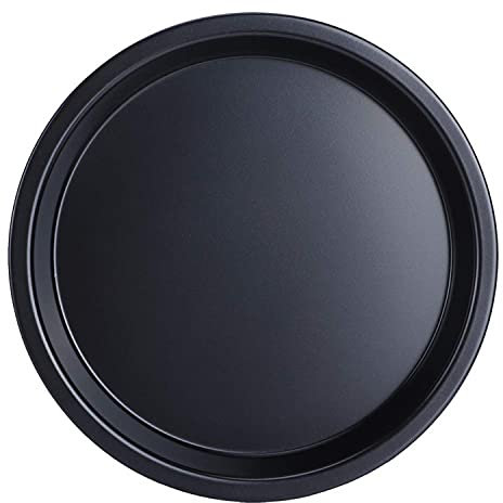 Pizza Pan Antiaderente Torta Rotonda Torta Stampo per Pane In Acciaio Al Carbonio Pirofila Teglia Pan Stampo per Pizza Teglia Da Forno Utensili Da Cucina Biscotti(21.5cm / 9in)