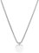 Purelei® Collier Kumu O Coin (Or, Argent, Or rose), collier femme fantaisie en acier inoxydable, résistant à l’eau avec pendentif rond en forme de pièce, réglable de 40 à 45 cm (Or rose)