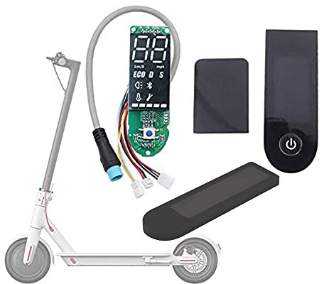 FEC Original Dashboard para xiaomi mijia m365/pro eléctrico scooter placa de circuito contiene pantalla cubierta