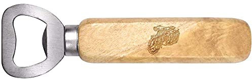 Azeeda 'Vintage Motorbike' Wooden Bottle Opener (BO00050935)