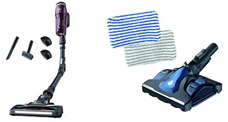 Rowenta RH9638 X-Force Flex 8.60 Allergy Akku-Staubsauger | inkl. Polster-& Fugendüse + ZR009600 Aqua Head für X-Force Akku-Staubsauger | inkl. 2 Mikrofasertücher