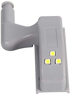 Scharnier LED-Sensor Leuchte, 10 Stück Schrank Schrank Schrank Schrank Schrank Licht, 10 Stück Schrank Scharnier LED Home Küche (Warm Weiß) Küche (Kühle Lampe Tür Scharnier (Warm (Kaltes Weiß)