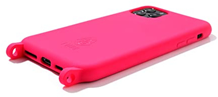 ETUUI Silk Hook Flamingo Case iPhone 14 Plus - hochwertige Schutzhülle, Rundumschutz Handyhülle Magsafe kompatibel