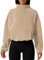 QINSEN Women Half Zip Fleece Sweatshirt Mock Neck Long Sleeve Winter Cozy Sherpa Pullover Sweater Tops, Moonlight, S