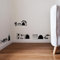 PLIGREAT 6 Stück Niedliche 3D Maus Loch Wandtattoos für Spielzimmer Wohnzimmer Schlafzimmer Keller Wanddekoration Abnehmbare Vinyl Wandaufkleber Gemietetes Haus Wohnung Innenwand Kunst Dekoration