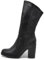 IF Fashion Scarpe Stivali Stivaletti Camperos da Donna Al Polpaccio Con Tacco Grosso MP315-1 nero N.40