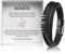Ahnona Geschenke Für Männer - Ich Liebe Dich Geschenk, Lederarmband Herren, Für Freund, Geburtstagsgeschenk, Mit Gravur