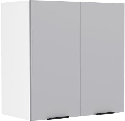 VCM Küchenschrank hängend | Maße ca. H. 60 x B. 60 x T. 31 cm | Hängeschrank mit Drehtür und Zwei Fächern | Küchenmöbel - Fasola