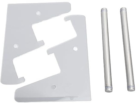 HOOLEEY Mechanical Keyboard Display Stand Detachable Safe Stable Anti Slip Transparent Acrylic Keyboard Display Stand Holder for Tablet Photo Paintings