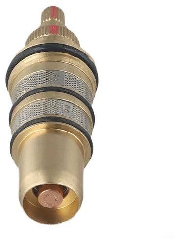 Thermostat-Ventilkern, Messing, Ersatz-Thermostat-Kartusche, Duschmischer, Ventilstange, Reparatur-Set für Zuhause, Küche, Dusche
