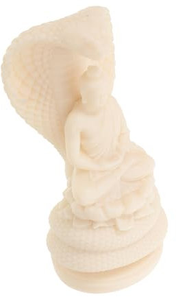ORFOFE Buddha-Statue „Schlange“ Mini-Zen-gartendekoration Buddha-Figur für Zuhause oder Das Büro