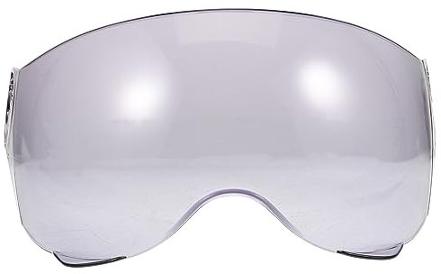 MUSISALY Winddichtes Motorradhelm Visier Ersatz Windschutzscheibe Schwarzes Kratzfestes Schutzhelm Visier Mit Breitem Sichtfeld Flexibel Und Leicht Geeignet Für Helme Einfach Zu Montieren s