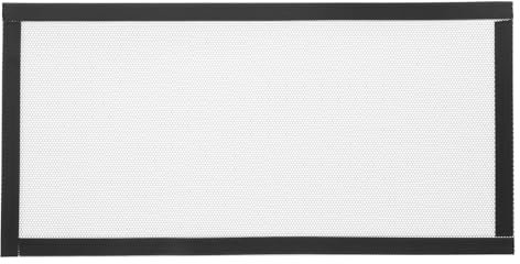 sourcing map 3PCS PC Dust Filter, 280mmx140mm PVC Computer Case Cooler Dustproof Mesh Cover Fan Grills for Computer Chassis Speaker, White