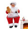 Weihnachtsmann Weihnachtsfigur, Weihnachtsplüschspielzeug - Winter-Weihnachtskochfigur Plüschpuppe,Cartoon-Festival-Sammelfiguren, Weihnachts-Ferienhausdekorationen für Tisch, Fensterbank, Kamin