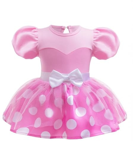Lito Angels Deguisement Robe Souris pour Bebe Filles avec Bandeau Taille 6-24 mois