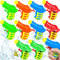 SaiXuan Pistolas de Agua 10pcs – Mini Pistolas de Agua Coloridas para Niños a Partir de 3 Años – Juguete Veraniego para Juegos en la Piscina, Playa, Jardín, Cumpleaños y Vacaciones (4 Colores)