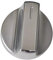 DBEIXIWEI Manopola di ricambio per stufa in acciaio inox, W11366438, compatibile con piani cottura a gas Whirlpool WCG55US0HS00 S05