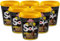 Nissin Soba Yakisoba Instant Wheat Noodles 6x 113g Pots – Wok-Style Noodles with Rich Yakisoba Sauce, Easy Drain Lid, Ready in 3 Minutes, Big Pot, Asian Flavour