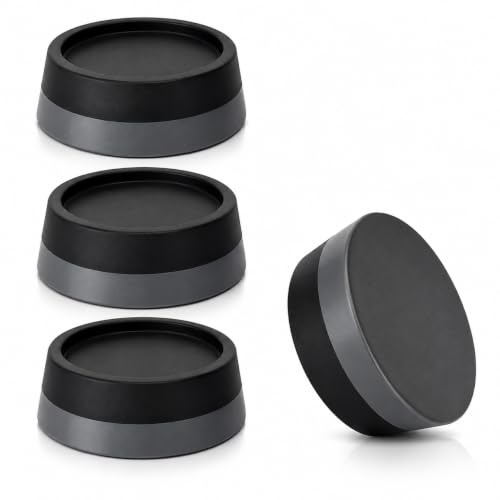 Mario10 Anti Vibration Washing Machine Pads, Rubber & Silicone, 4 Pack