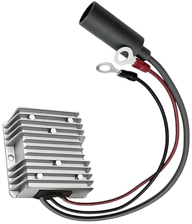 Helilyco Convertidor de corriente de 12 V/24 V a 48 V para Starlink Mini, adaptador de corriente CC con terminal tipo O, compacto para viajes y camping, gris