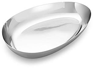 Georg Jensen - Schale Sky - Edelstahl - 2,6 cm x 22,2 cm x 14,5 cm - M